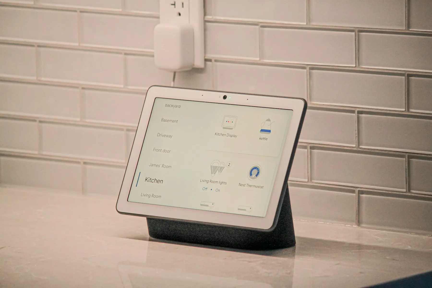 Smart home control panel