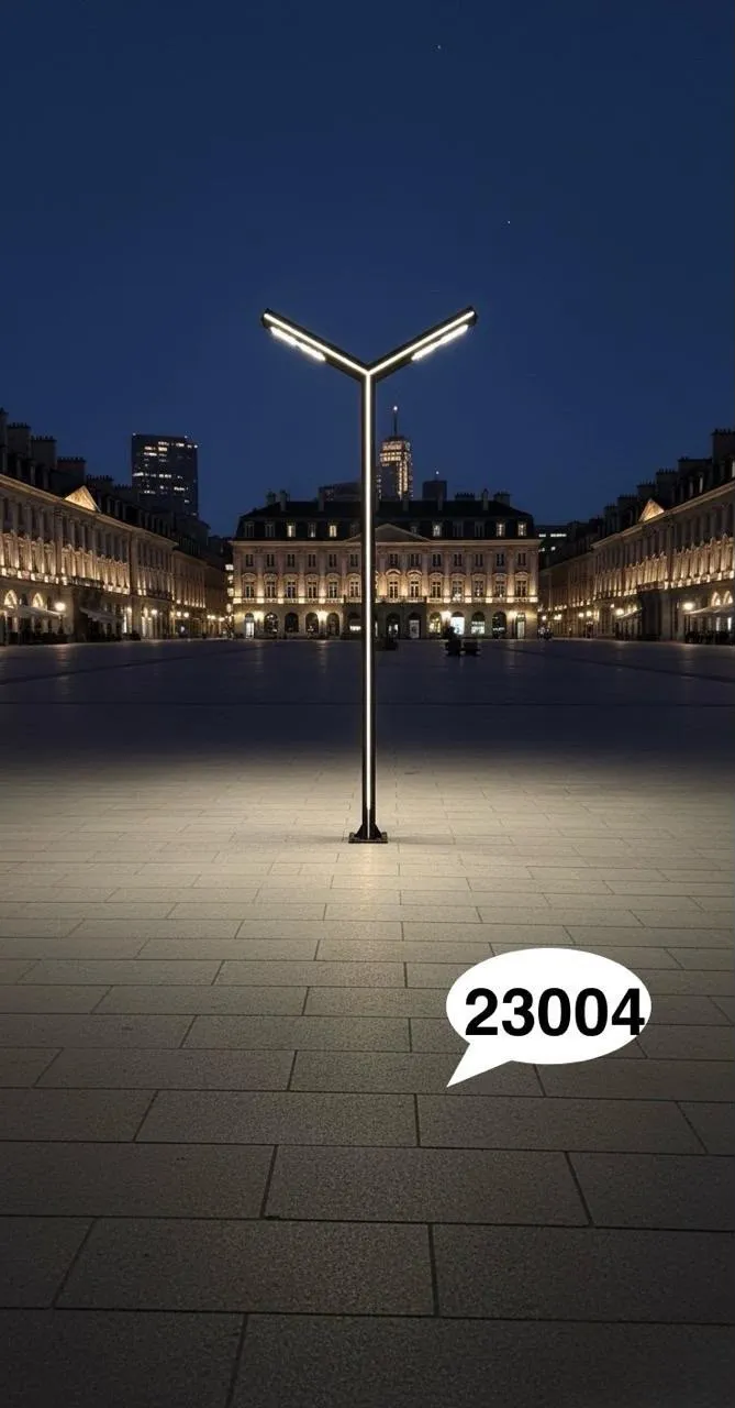 Street Light 23004 in a city plaza