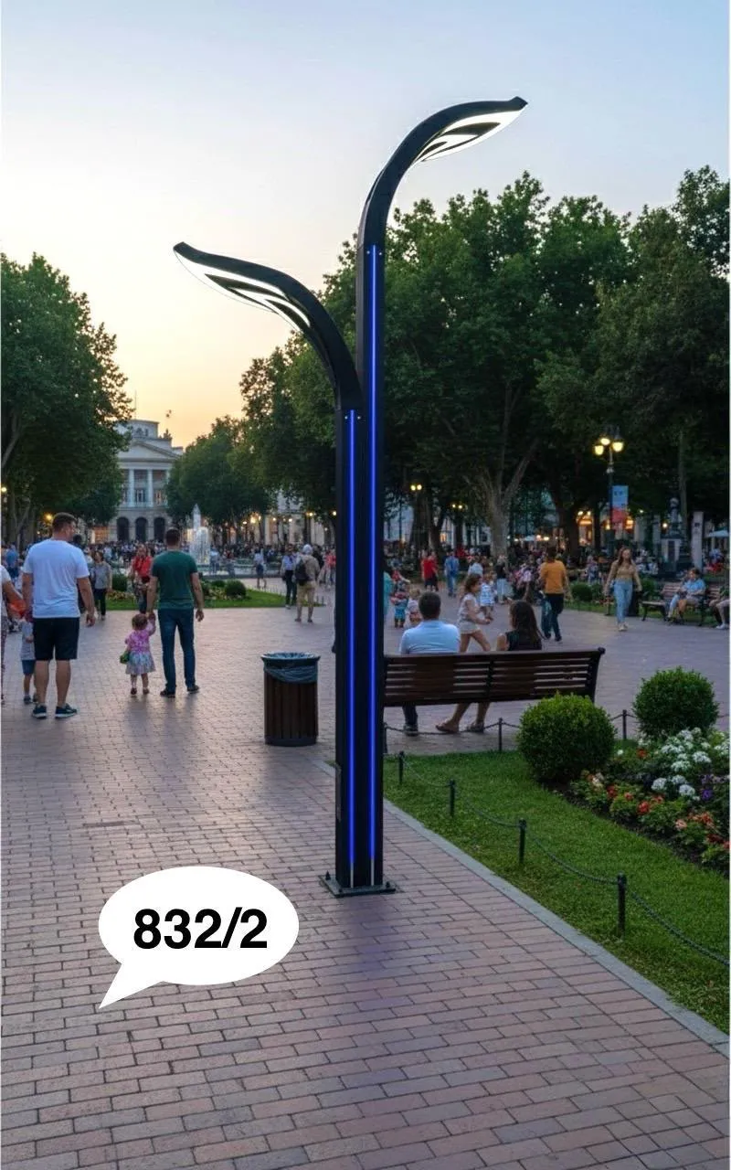 Street Light 832/2 in a park