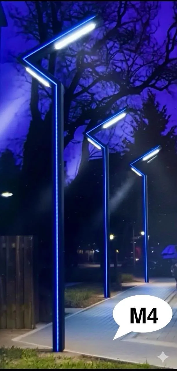 Street Light M4 in a park